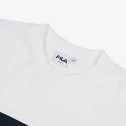 Fila Heritage Terry Block - Naisten Poolopaita - Laivastonsininen | FI-25317